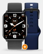 ICE Smart Watch 1.0 Black with 2 bands (black and navy)_0
