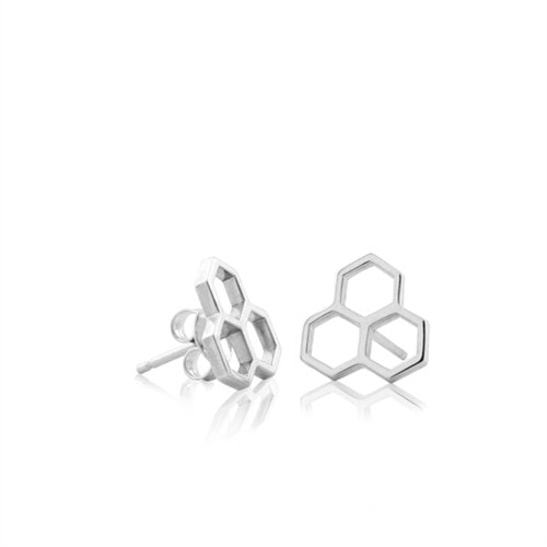 Evolve Honeycomb Earrings_0