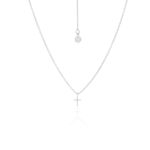 Superfine Cross Necklace Silver_0