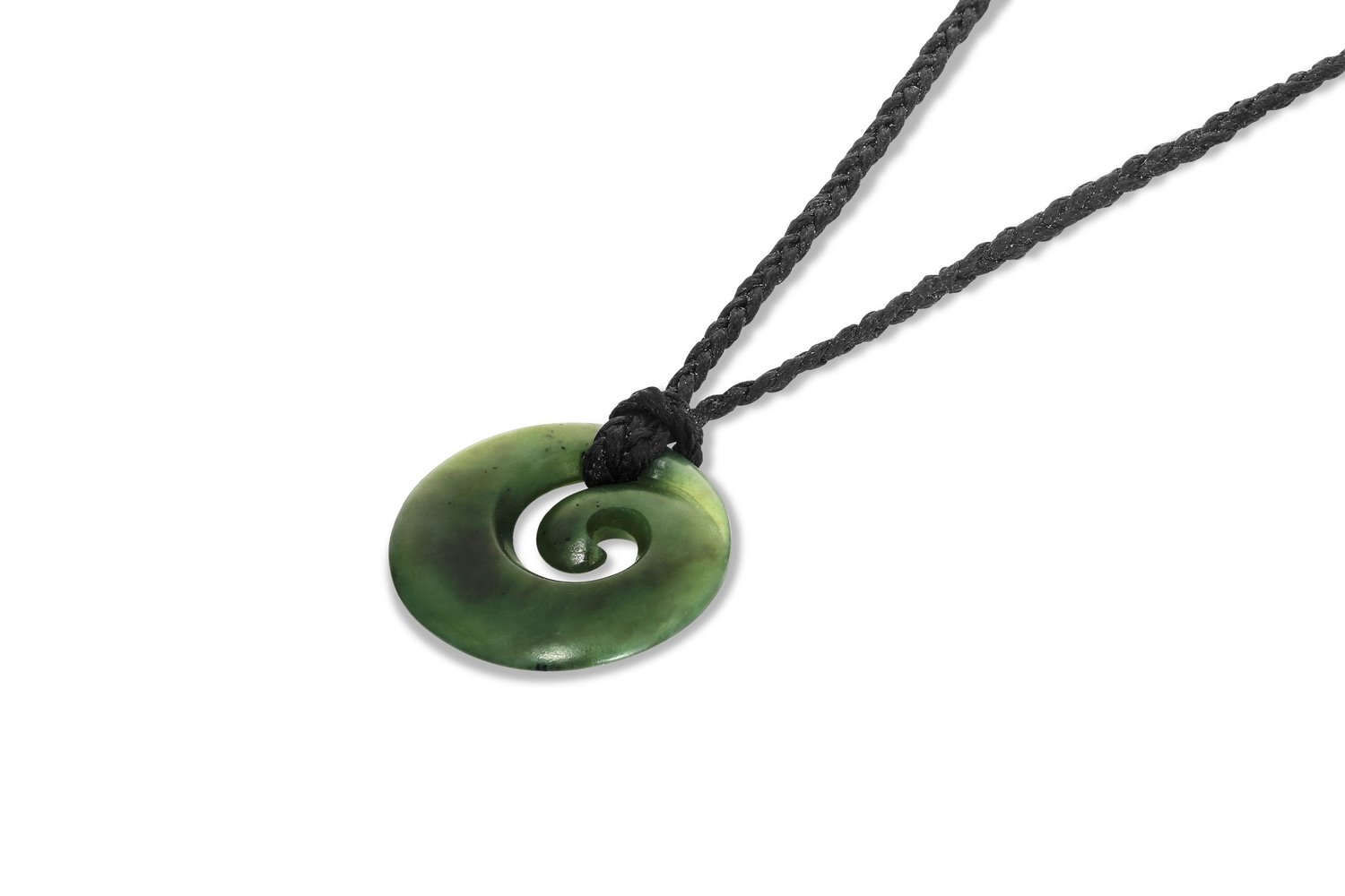 Greenstone Koru Pendant on Cord - Knights The Jewellers Online Jewellery  Store
