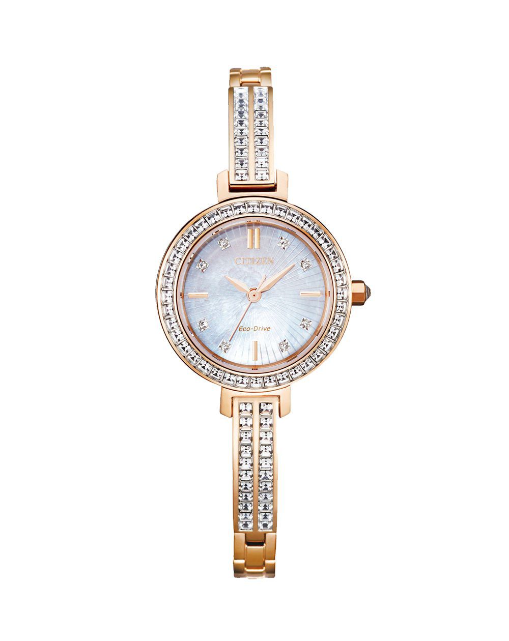 Citizen Eco-Drive Rose Analogue with Stones_0