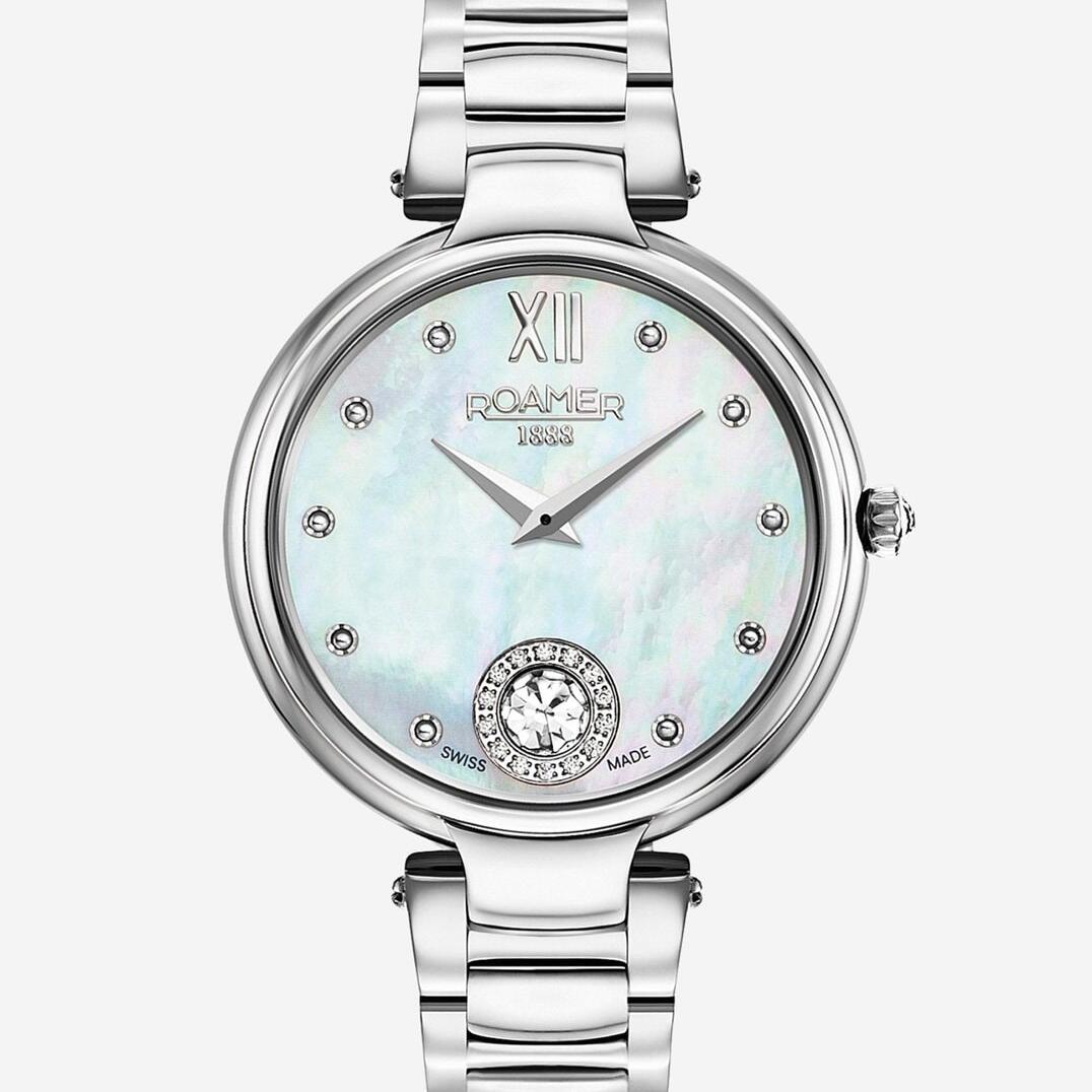 Roamer Ladies Silver Analogue Watch_0