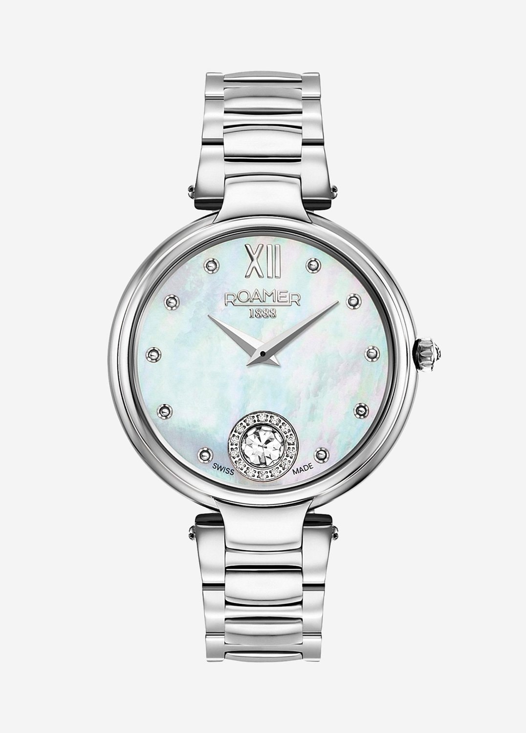 Roamer Ladies Silver Analogue Watch_0