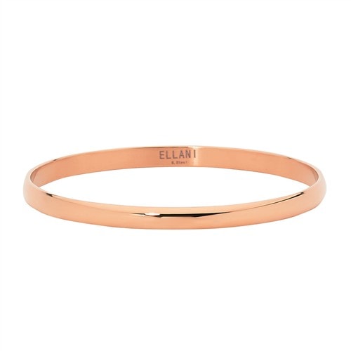 Rose Plated Stainless Steel Bangle_1
