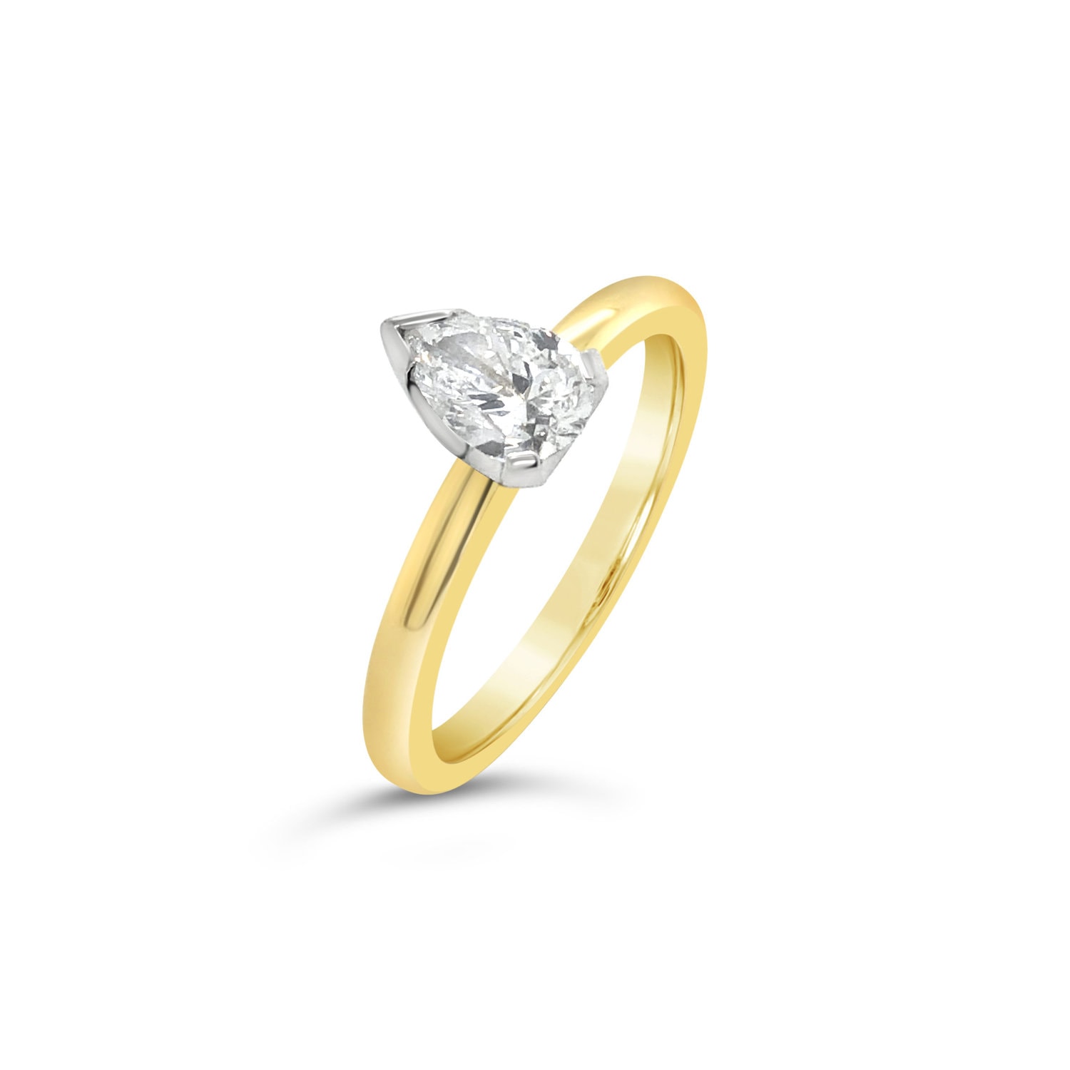Diamond Pear Shape Diamond Ring .70tdw_0