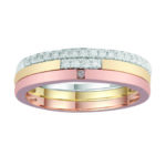 9ct Tri Gold Diamond Ring_0