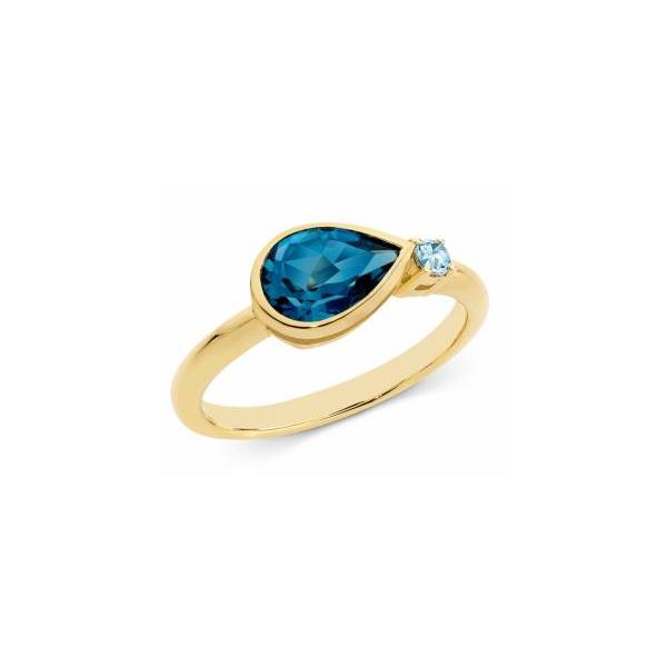 Gold London Blue Topaz Ring_0