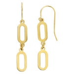 Gold Drop Earrings_0