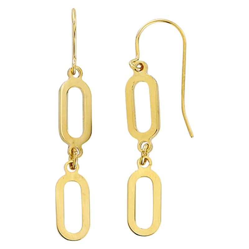 Gold Drop Earrings_0