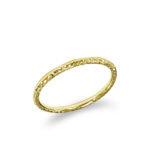 9ct YG Dia Cut Stacker Ring_0