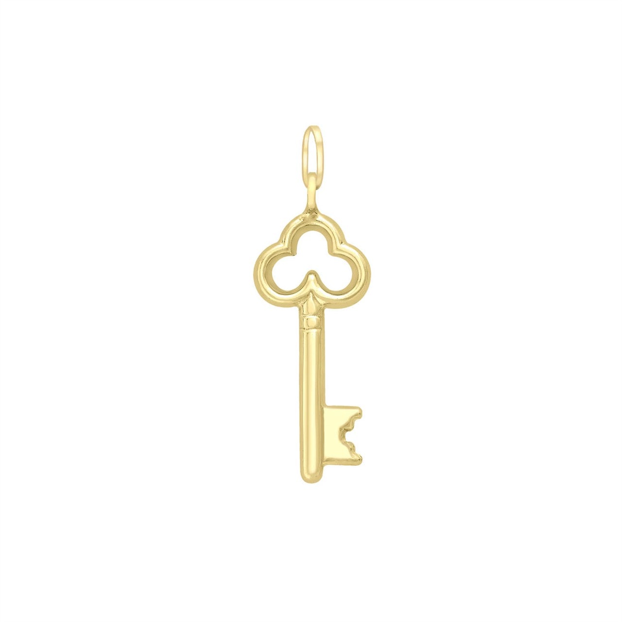 9ct Gold Key Pendant_0