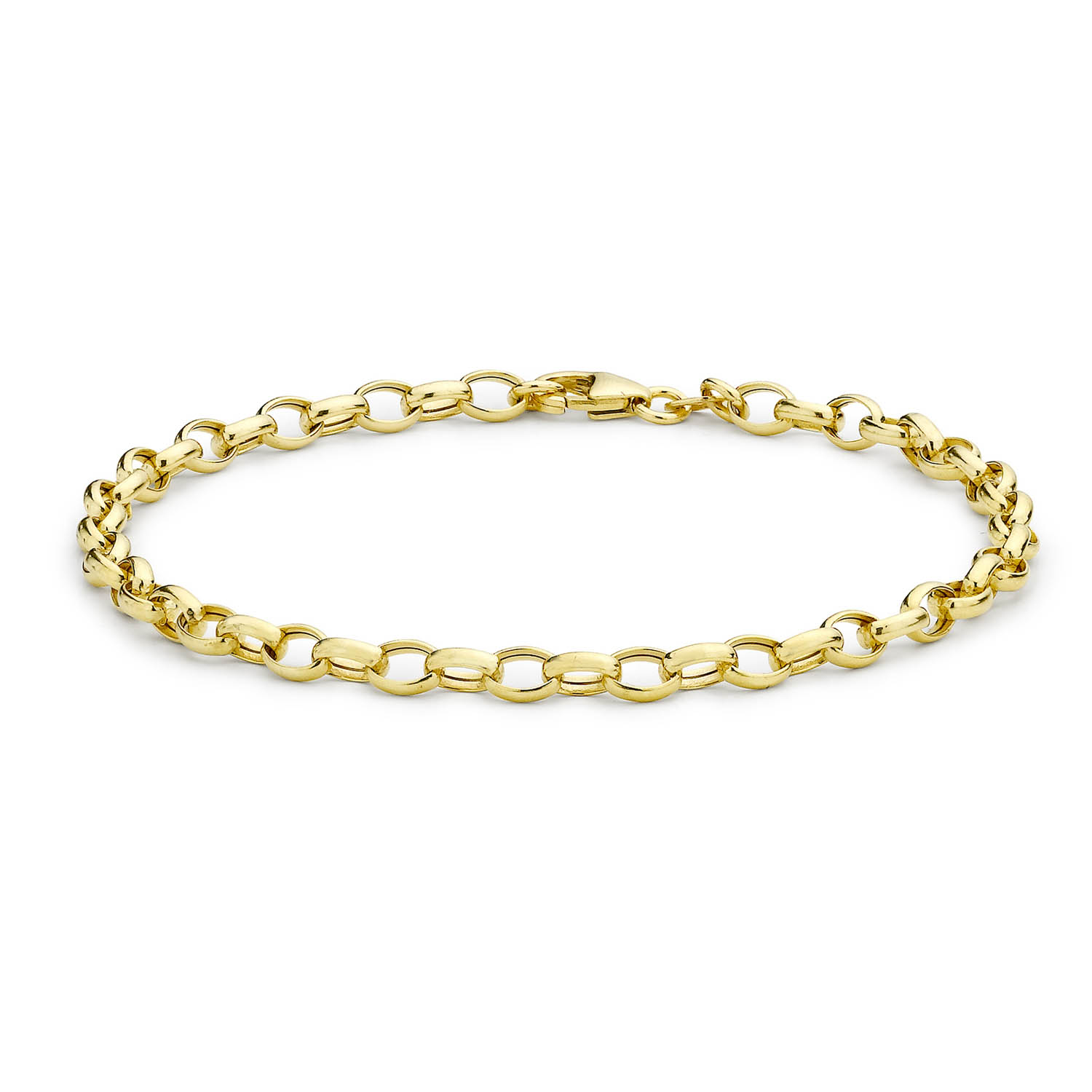 Buy Huge Heavy 9ct Gold on Silver 21mm Gents Belcher Bracelet All Online  in India  Etsy