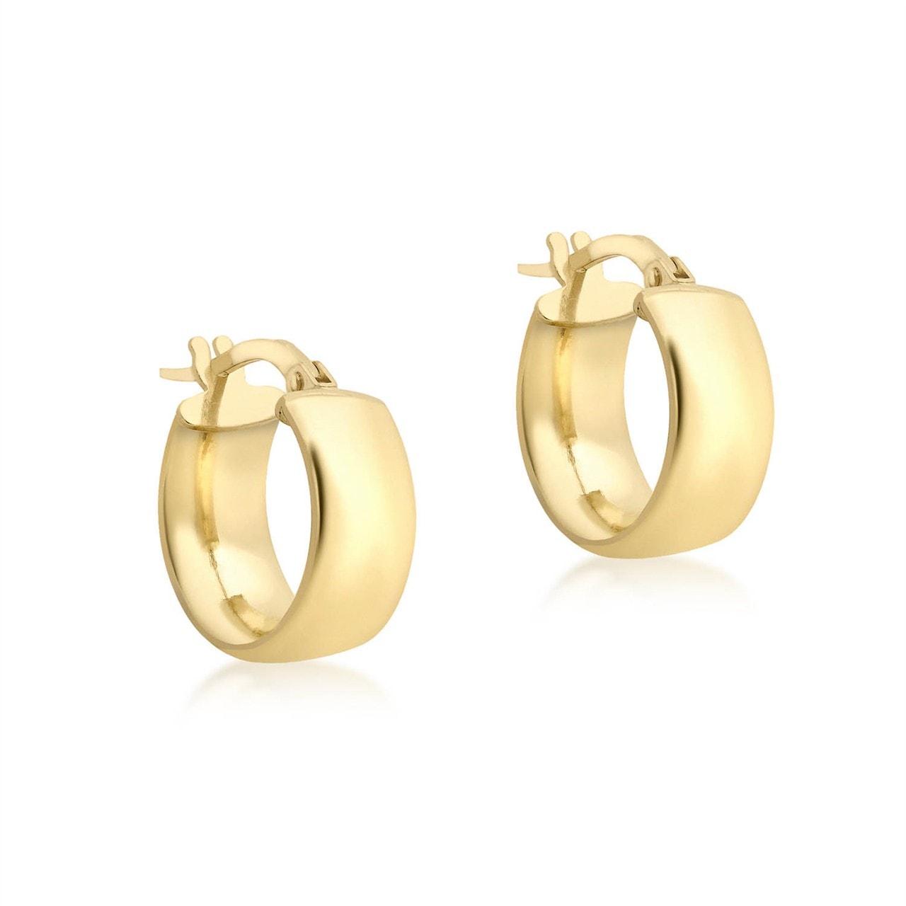 9ct Gold Hoops_0