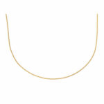 Gold Curb Chain 50cm 9ct Gold_0