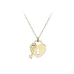 9ct Gold Heart Necklace_0