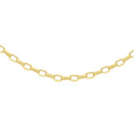 Gold Belcher Chain 50cm 9ct Hollow_0