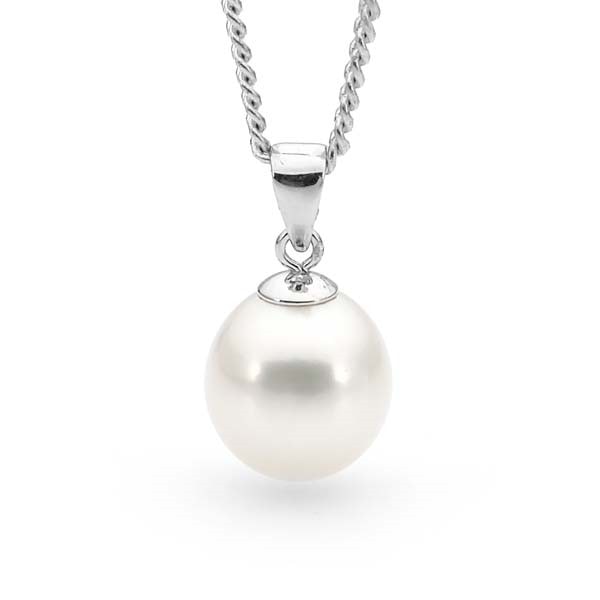 White Pearl Pendant - Knights The Jewellers Online Jewellery Store