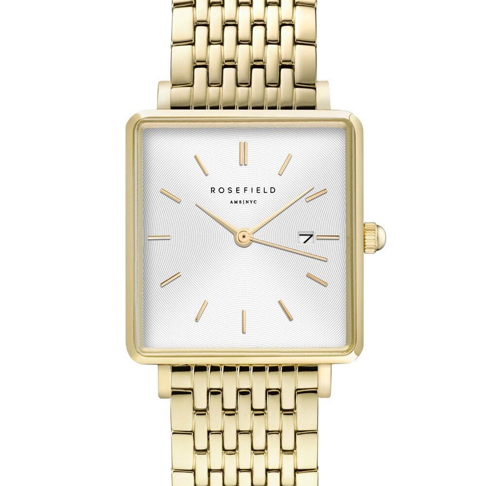 Gold Boxy Rosefield Watch_0