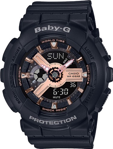 Baby-G Black/Rose Analogue/digital 100m water resistant watch_0