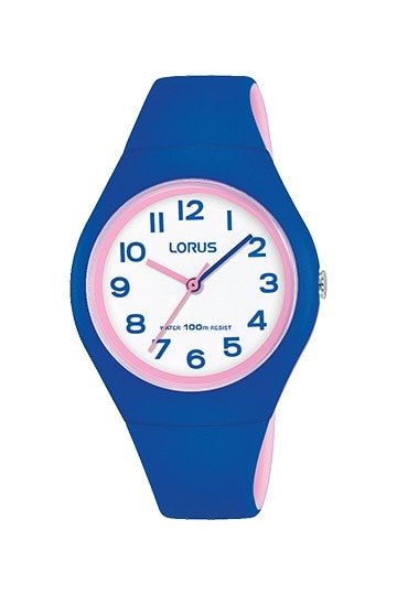 Lorus Youth Blue and Pink Watch_0