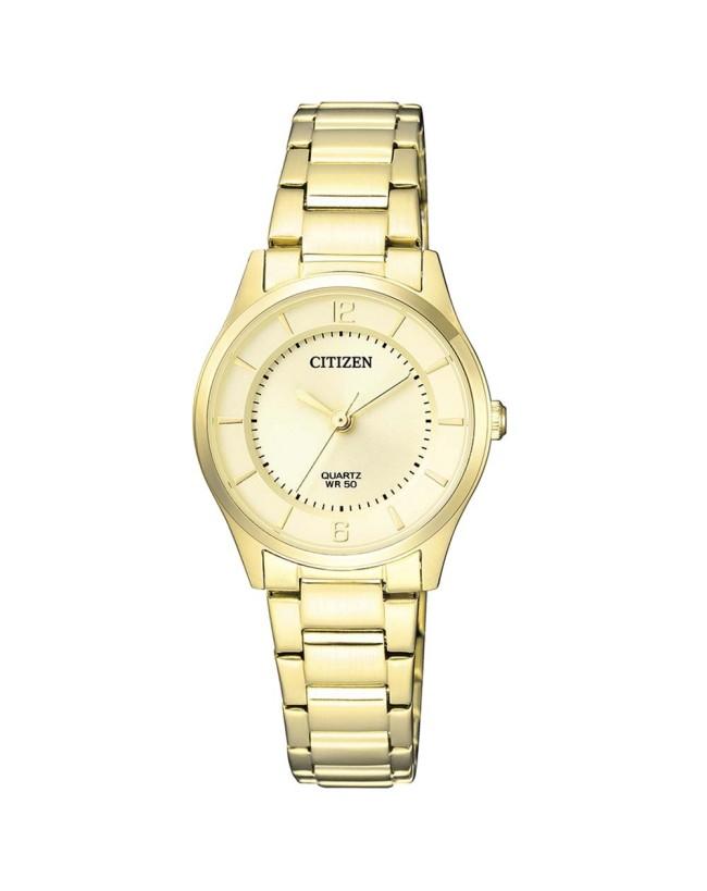 Citizen Ladies Gold Analogue Watch_0