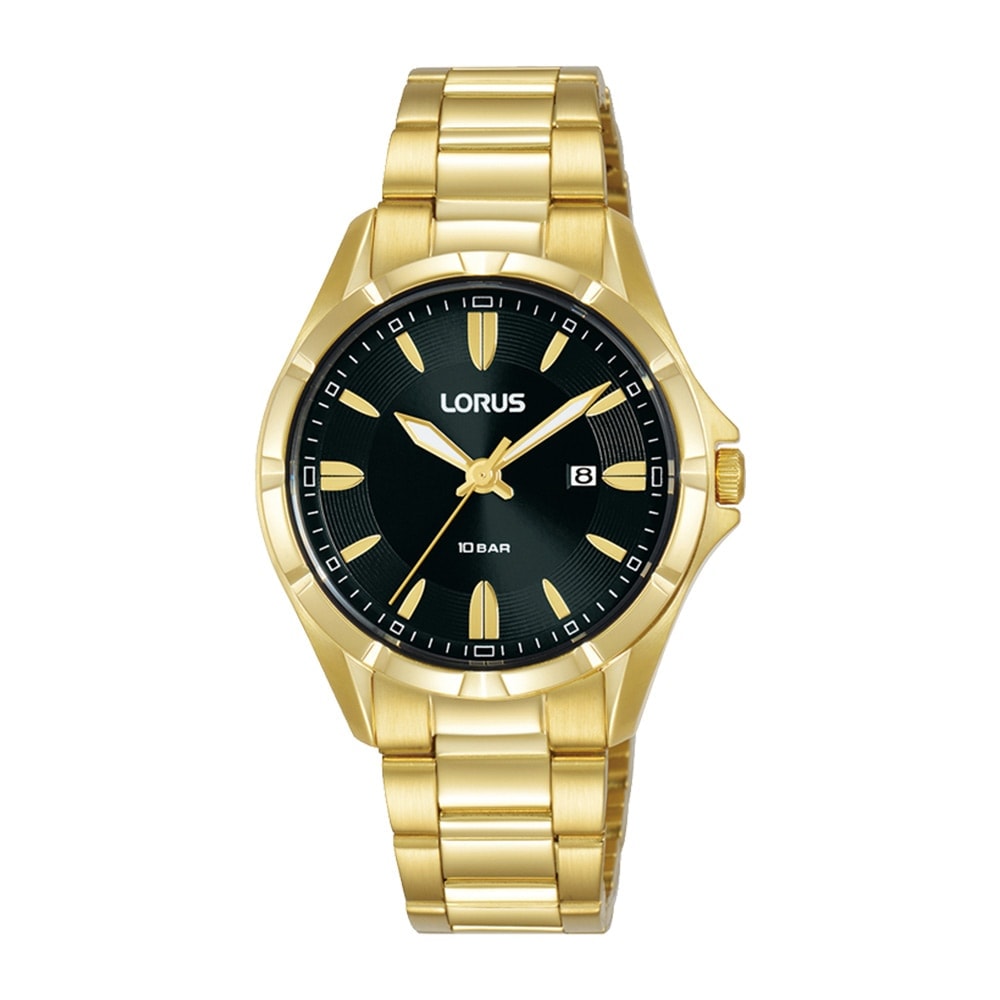 Lorus Ladies Gold Analogue Watch_0