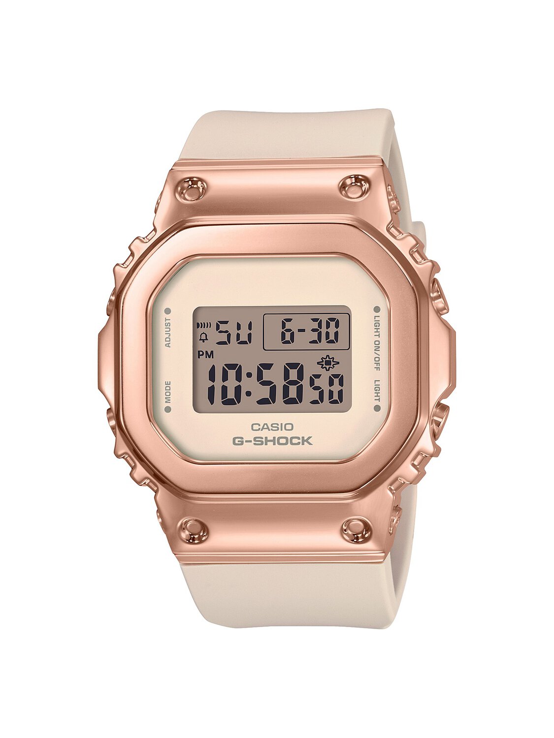 G-Shock Ladies Digital Rose Gold Watch_0