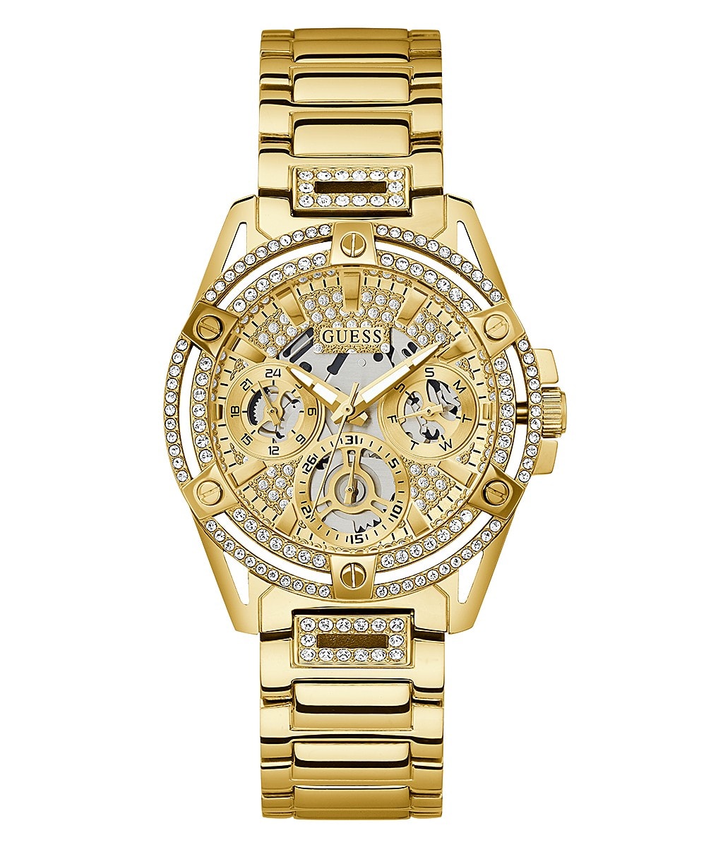 Guess Ladies Gold Analogue Watch_0