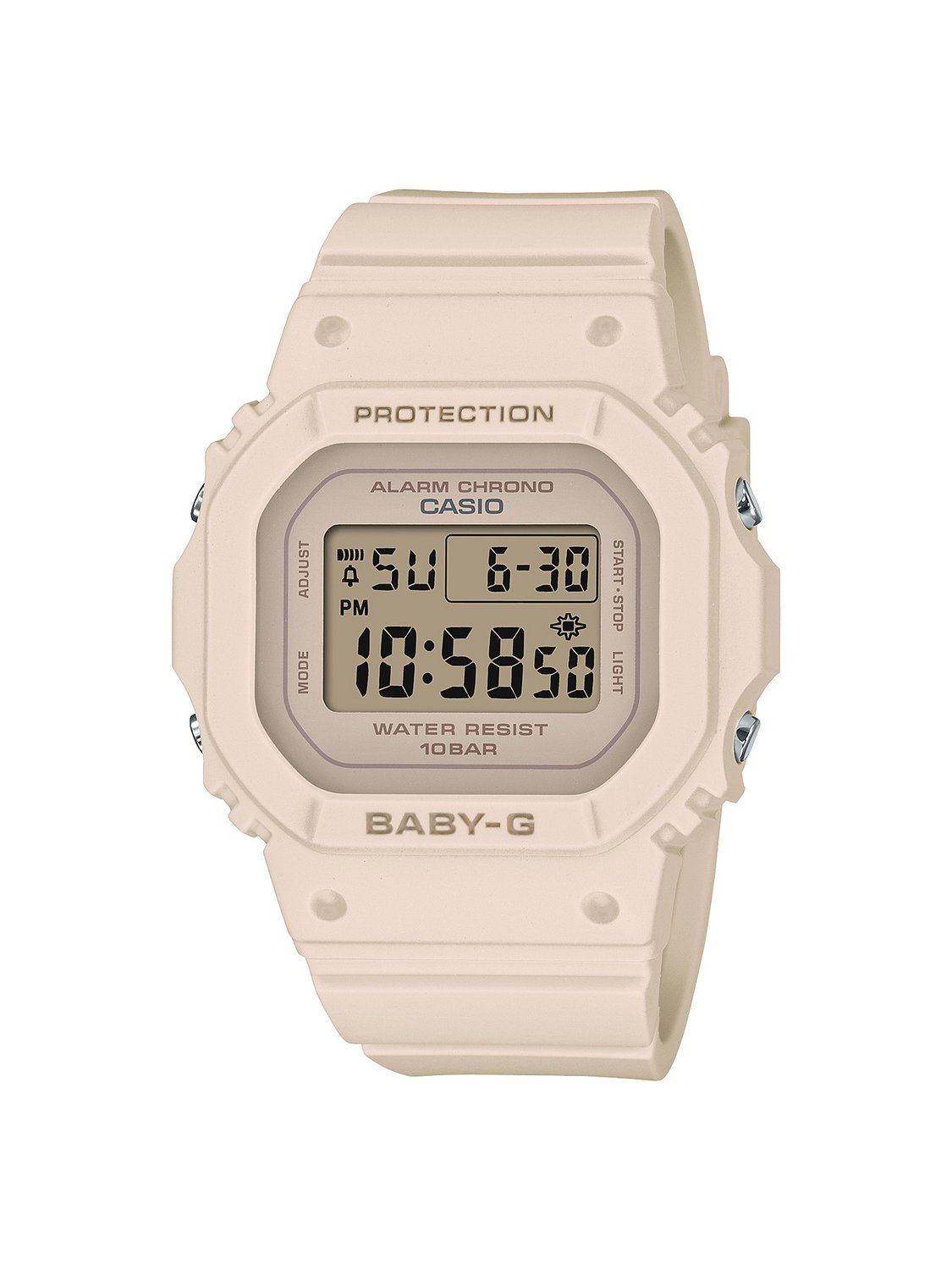 Baby G Square Beige Digital Watch_0