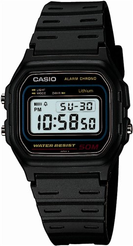 Casio black watch_0