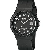 Casio 50wr Ana Black Watch_0