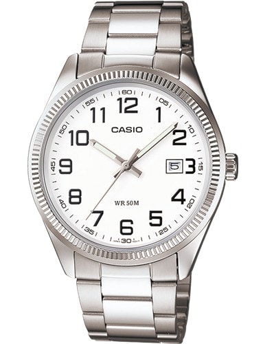 Casio Silver Classic Watch_0