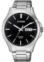 Black Dial Silver Gents 50mtrs Watch_0
