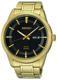 Seiko Gents Gold Watch_0