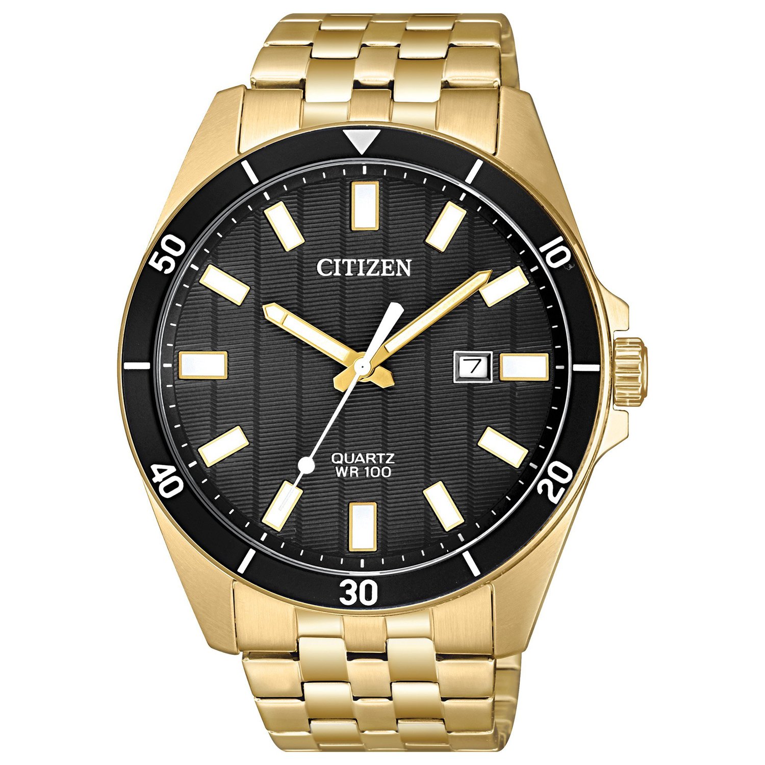 Gold Gents 100mtr Watch_0