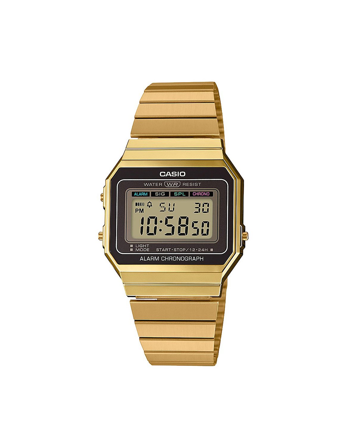 Casio Gold and Black Digital Watch_0