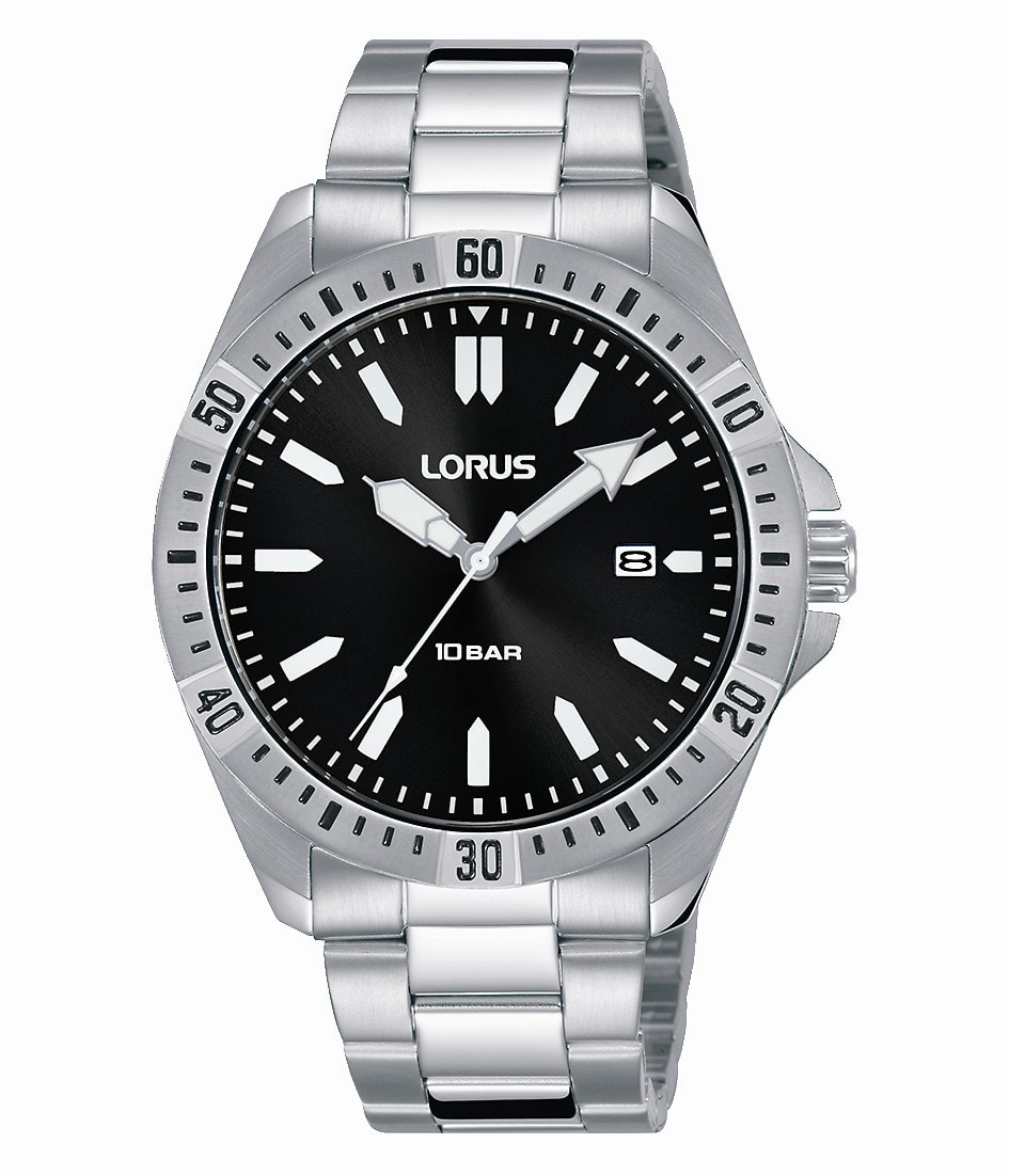 Lorus Gents Silver Watch_0