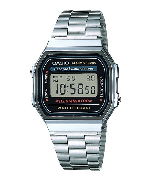 Silver Digital Casio, 50mtr wr_0