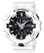 G Shock White/Black Analogue Watch_0