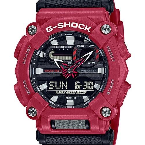 G-Shock Duo Red and Black Watch_0