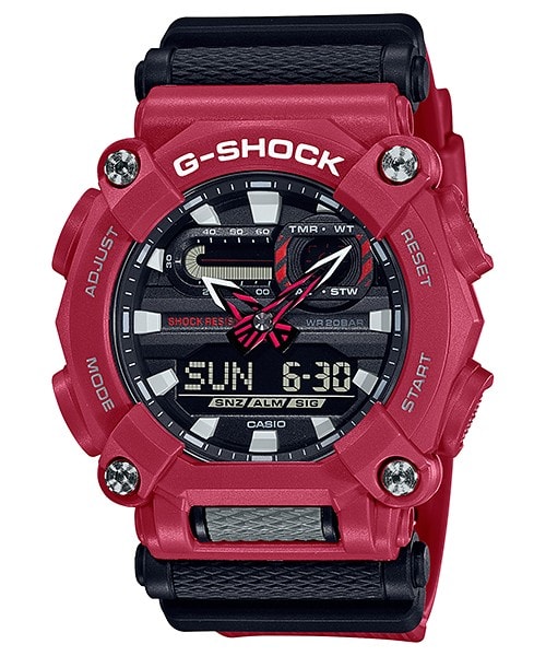 G-Shock Duo Red and Black Watch_0