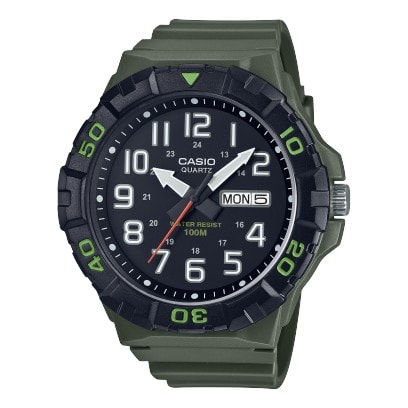 Casio Analogue Green Divers Look Watch_0