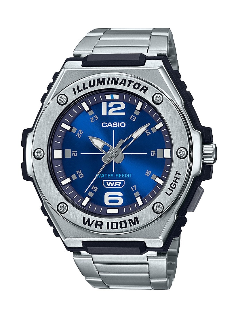 Blue Face Casio Gents Watch_0