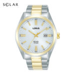 Lorus Gents Bi-Tone Solar Analogue Watch_0