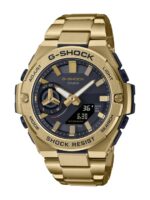 Gold G Shock G-Steel Solar Gold 200mtr Watch_0