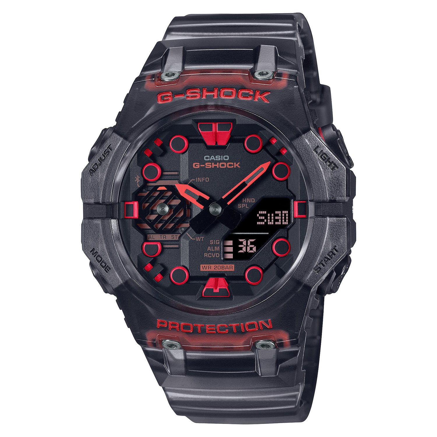 G-Shock Black and Red Duo Watch_0