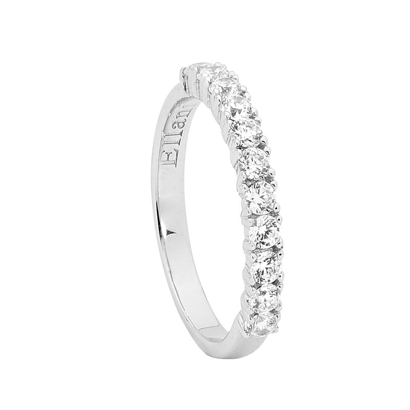 Silver CZ Band_0