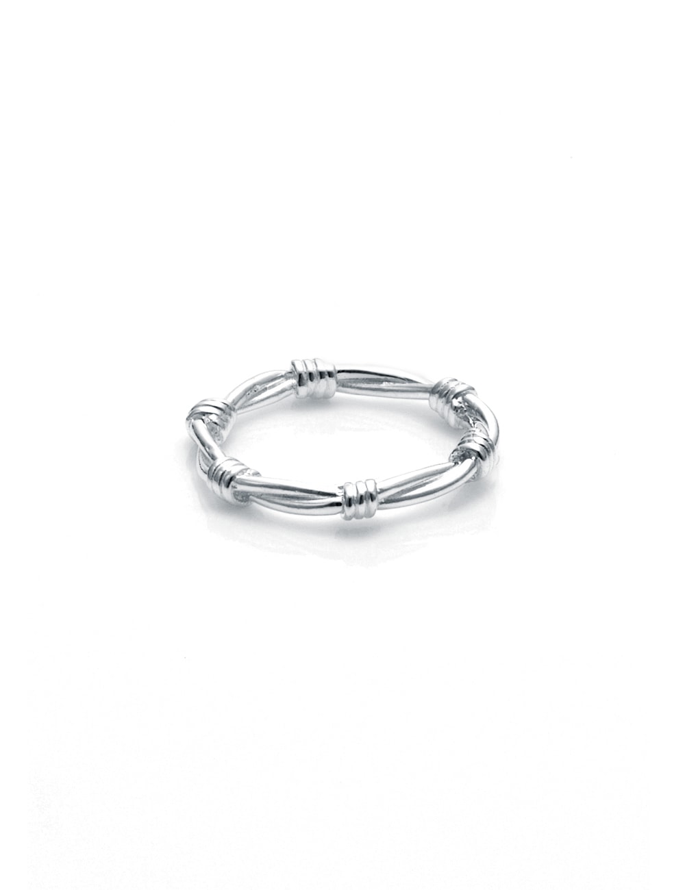 Barbed Wire Skinny Band Ring_0