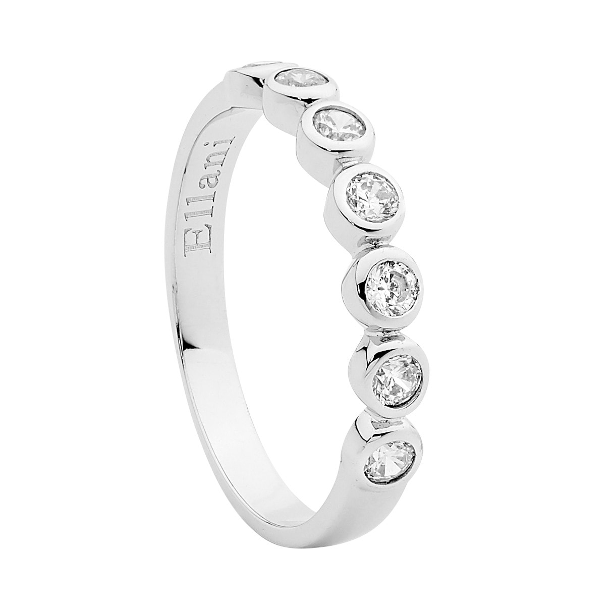 Silver CZ Band_0