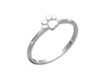 Paw Prints SIlver Ring_0
